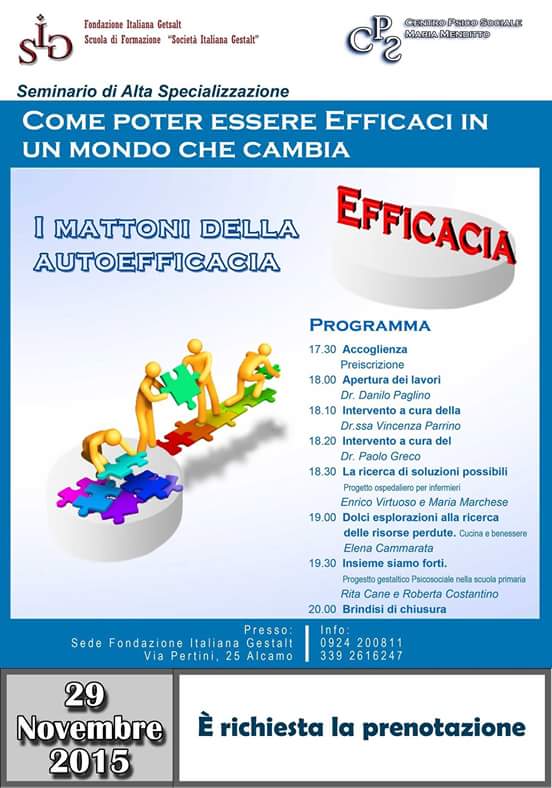 Come poter essere efficaci in un mondo che cambia!